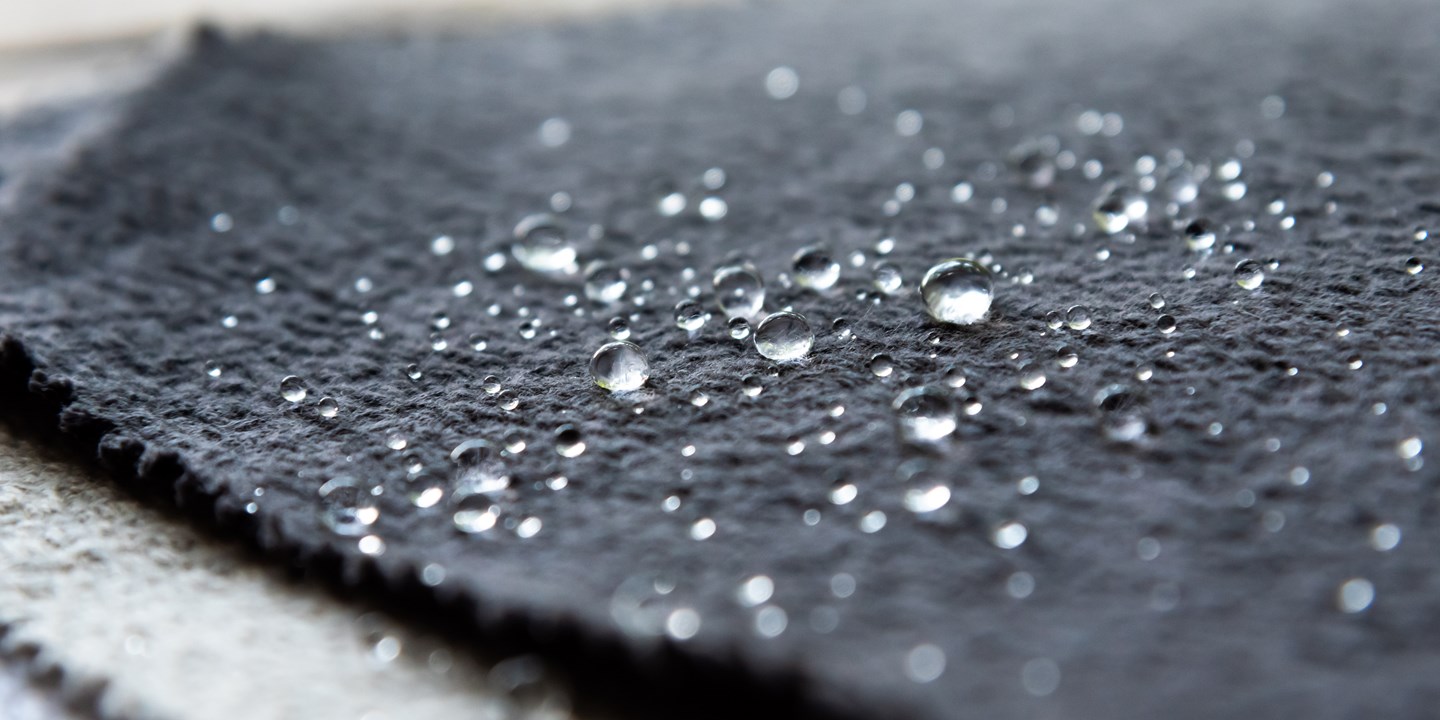Bohemian Fabric with Water Droplets Breathe by Milliken